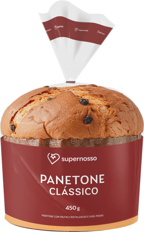 Panetone Tradicional Supernosso 450g