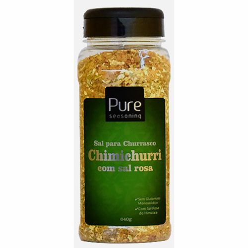 Condimento Pure Chimichurri com Sal Rosa Pote 640 g