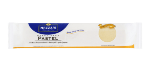 MASSA PARA PASTEL FRESCA MEZZANI 350G-PC PARA FRITAR OU ASSAR