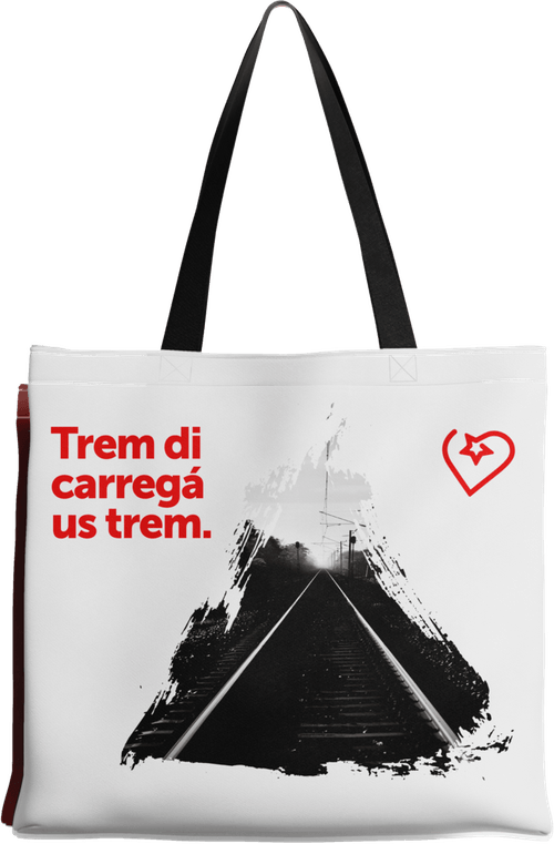 SACOLA RETORNAVEL SUPERNOSSO MEDIA UN - TREM DI CARREGA US TREM