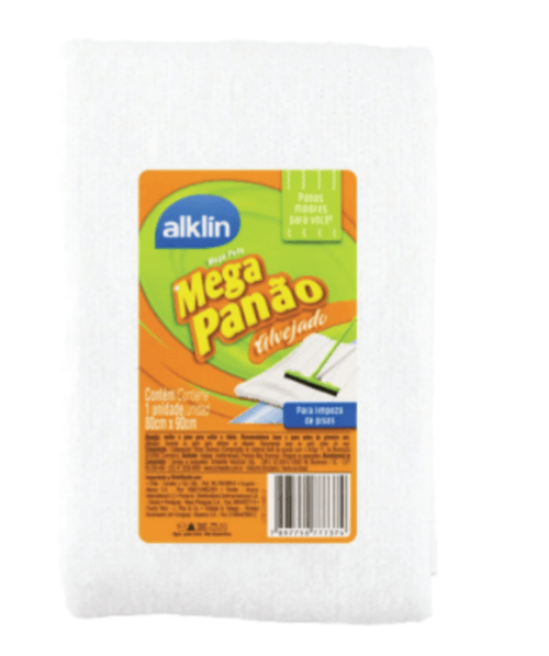 PANO MEGA PANAO  80X90 BRANCO  ALKLIN 7737 UN