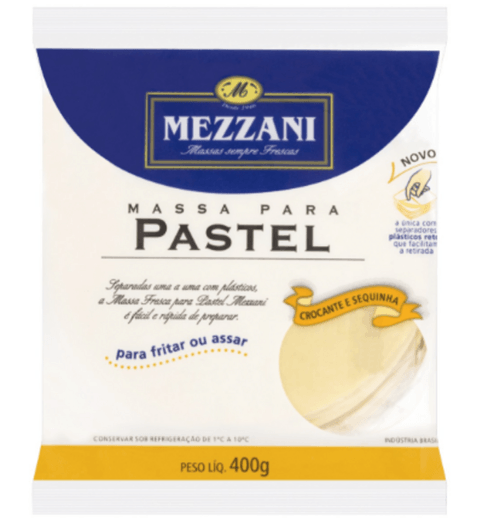 MASSA PASTEL FRESC MEZZANI 400G DISQUINHO