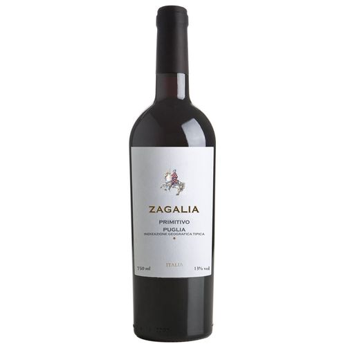 Vinho Italiano Zagalia Primitivo Puglia Tinto 750ml