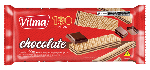 BISC WAFER VILMA 100G-PC CHOC