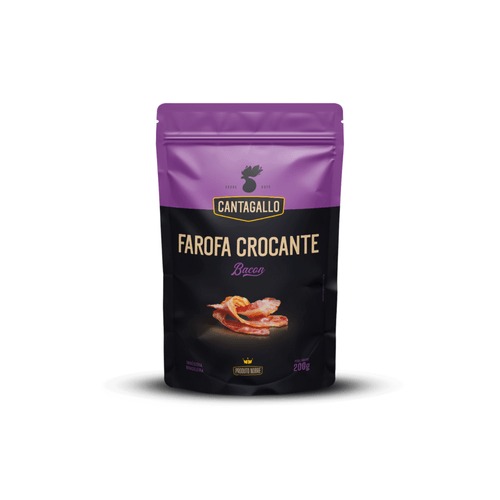FAROFA CANTAGALLO CROCANTE  200G - BACON
