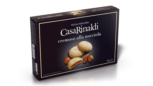 BISCOITO ITALIANO CASA RINALDI CREME ALLA NOCIOLA 140G