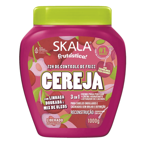 Creme de Tratamento Skala 3 Em 1 Cereja 1kg