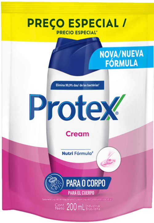 SABONETE LIQUIDO PROTEX ANTIBACTERIANO 200ML-RF CREAM