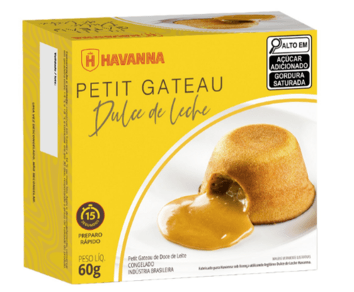 PETIT GATEAU HAVANNA 60G DOCE DE LEITE