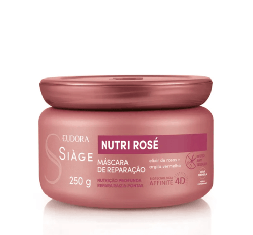 Máscara Capilar Eudora Siàge Nutri Rosé 250g