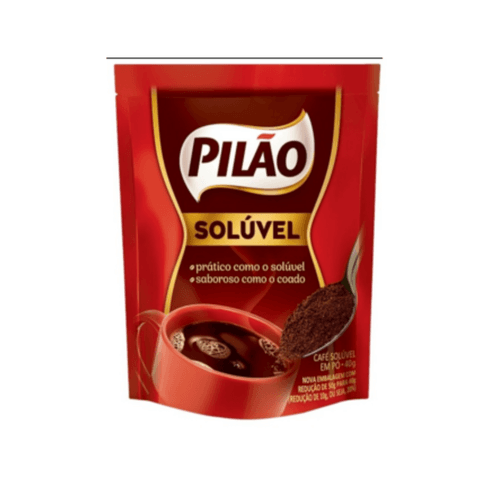 Café Solúvel em Pó Pilão Sachê 40g