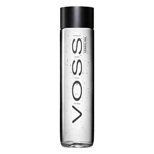 Água Mineral com Gás Voss Sparkling Garrafa 375ml