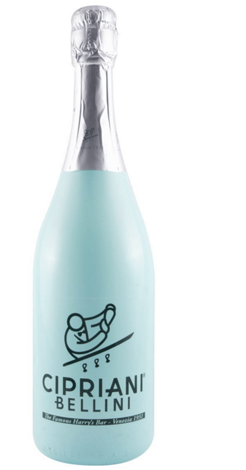 COQUETEL ITALIANO BELLINI CIPRIANI 750ML-GF ESPUMANTE BRANCO+PESSEGO