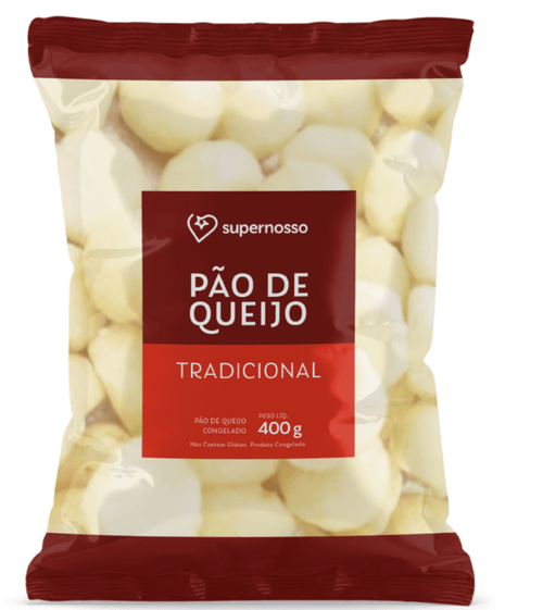 PAO DE QUEIJO SUPERNOSSO 400G-PC TRADICIONAL
