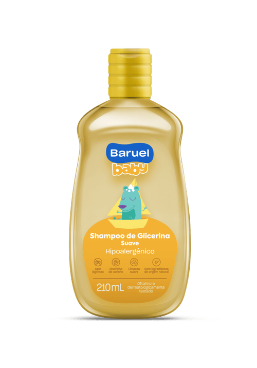 Shampoo Suave Baruel Baby Frasco 210ml