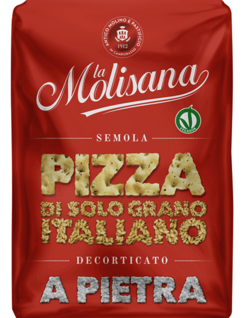 FARINHA SEMOLA ITALIANA LA MOLISANA 1KG-PC PIZZA DI SOLO GRANO
