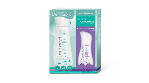 Kit Sabonete Intimo Dermacyd Breeze 200ml+ Delicata100ml