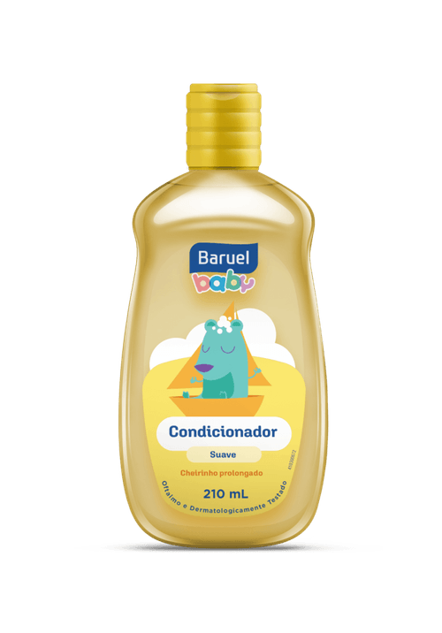 Condicionador Suave Baruel Baby Frasco 210ml