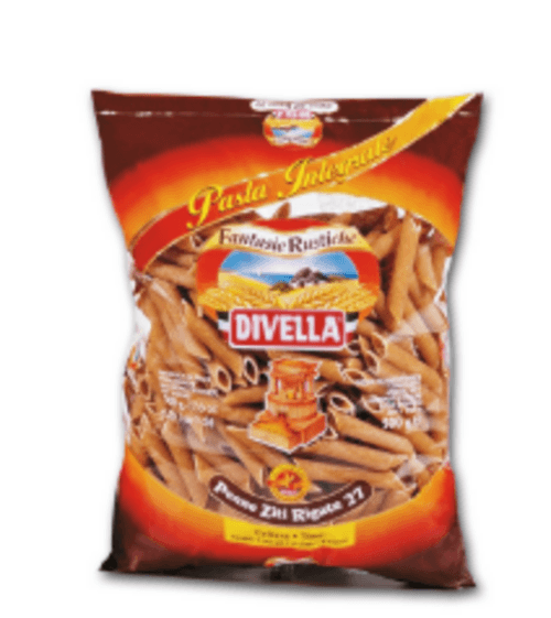 MASSA ITALIANA INTEGRAL DIVELLA 500G-PC PENNE