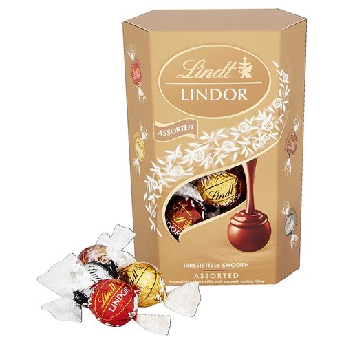 Chocolate Sortido com Recheio Cremoso Lindt Lindor Caixa 75g