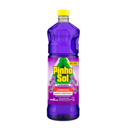 Desinfetante para Uso Geral Perfumado Lavanda Pinho Sol Frasco 1l