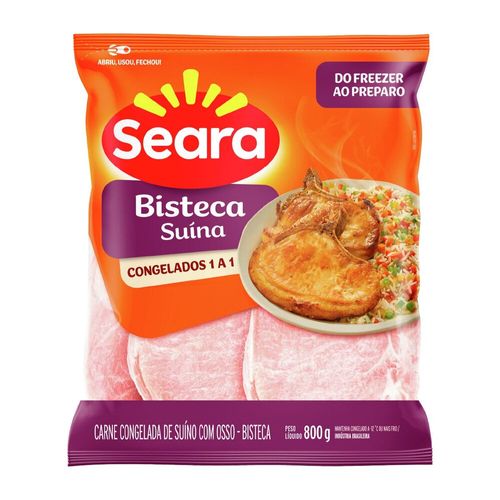 BISTECA SUINA SEARA 800G-IQF CONG