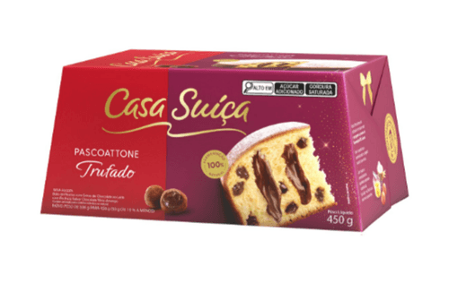 PASCOATTONE CASA SUÍÇA TRUFADO CHOCOLATE 450G