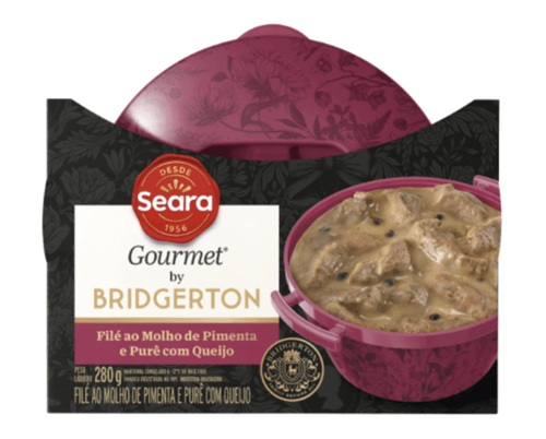 FILE MIGNON AO MOLHO DE PIMENTA E PURE COM QUEIJO SEARA GOURMET BY BRIDGERTON 280G-PT PANELINHA