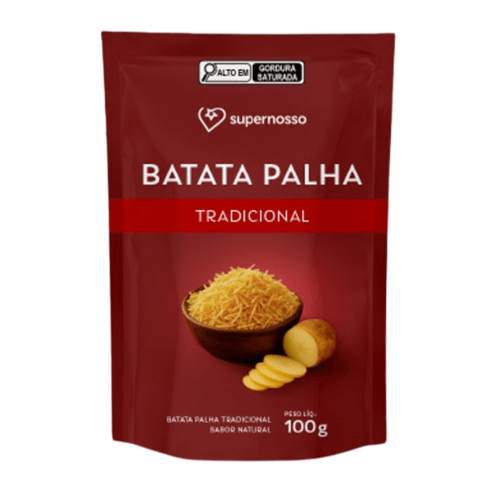 BATATA PALHA SUPER NOSSO TRADICIONAL 100G - PC