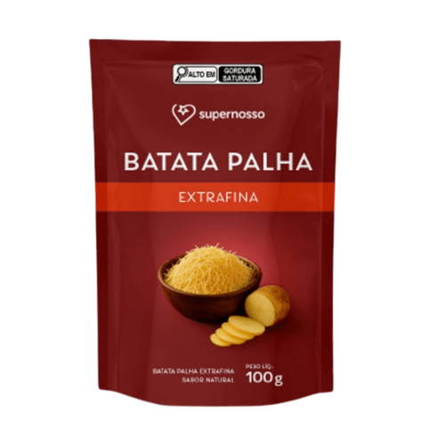 BATATA PALHA SUPER NOSSO EXTRA FINA 100G -PC