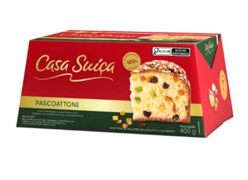 PASCOATTONE CASA SUÍÇA FRUTAS CRISTALIZADAS 400G