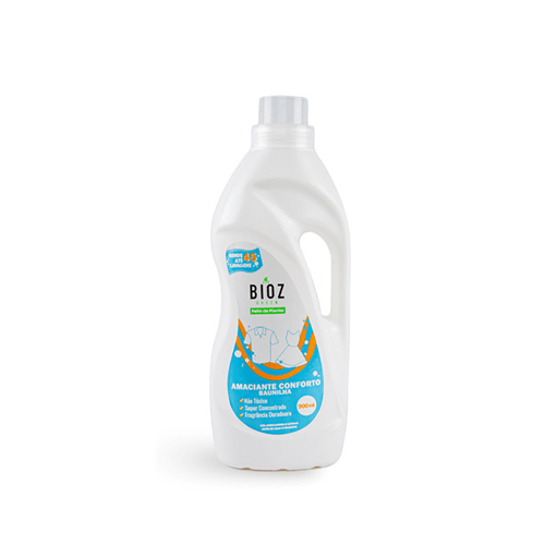 AMACIANTE ROUPA CONFORTO BIOZ GREEN 900ML-FR BAUNILHA SUPER CONCENTRADO