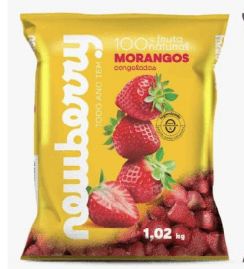 Fruta Congelada Morango Newberry 1,02kg