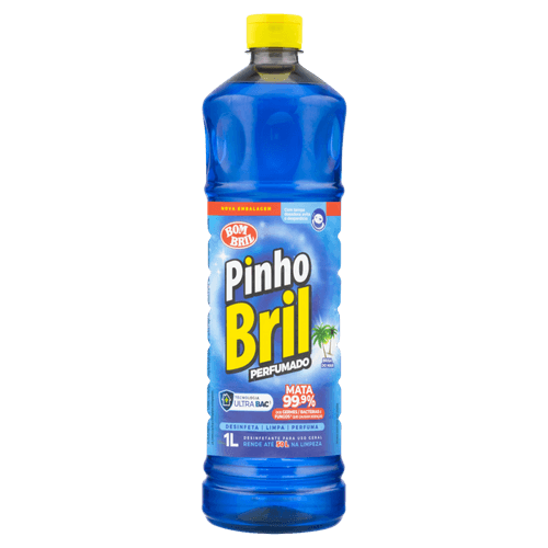 Desinfetante para Uso Geral Perfumado Brisa do Mar Pinho Bril Squeeze 1l