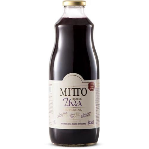 Suco Integral Uva Tinto Mitto Premium Garrafa 1l