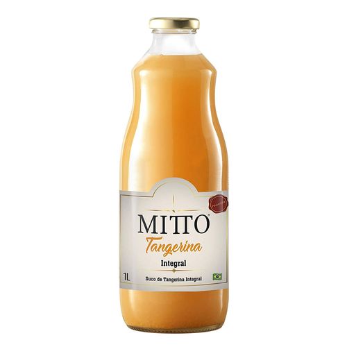 Suco Integral Tangerina Mitto Premium Garrafa 1l