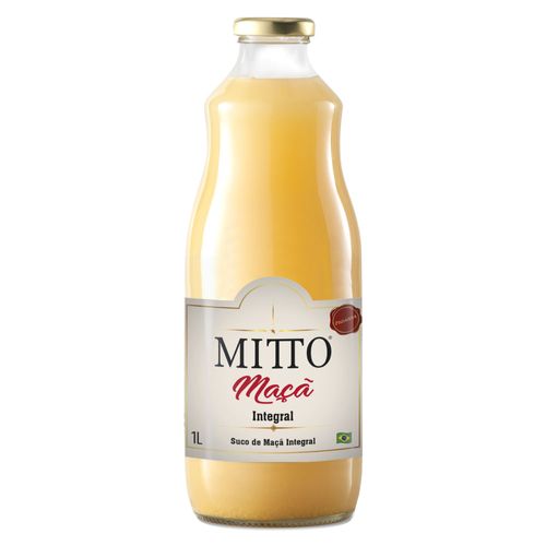 Suco Integral Maçã Mitto Premium Garrafa 1l