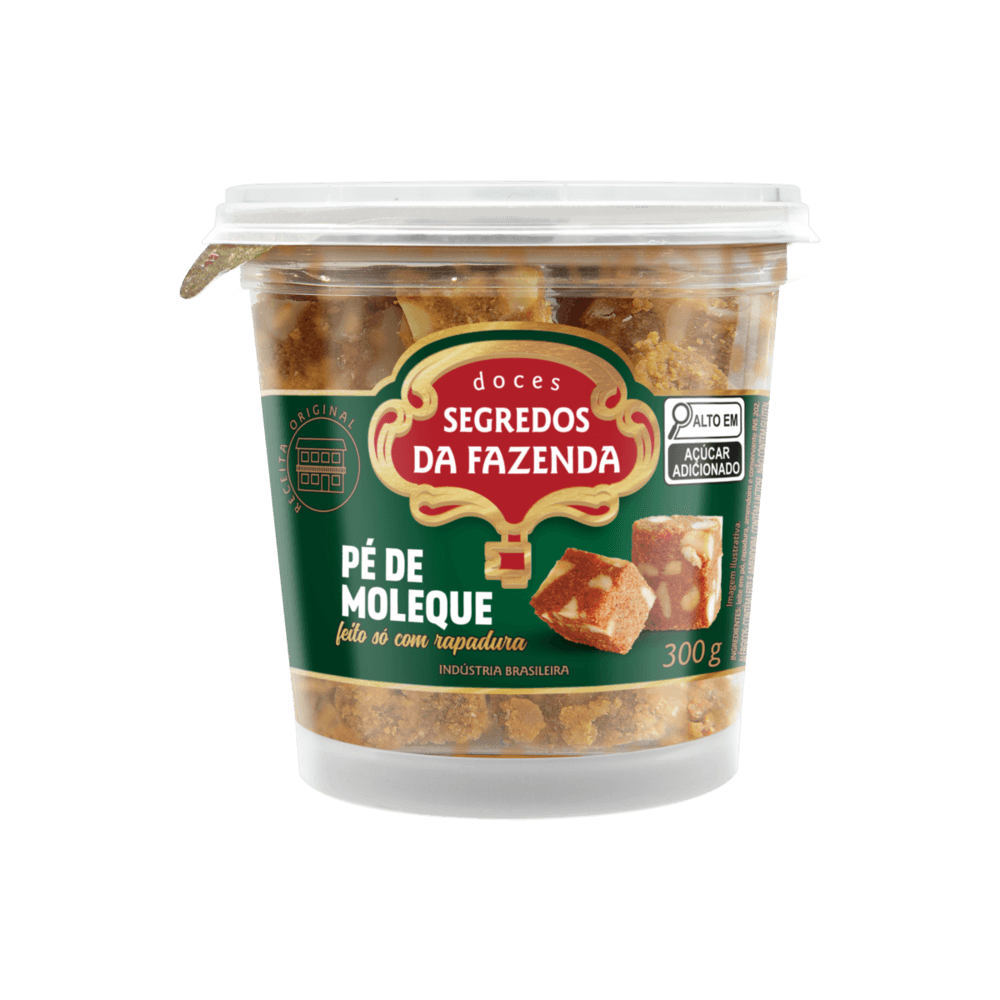 Pé de Moleque Segredos da Fazenda 300g