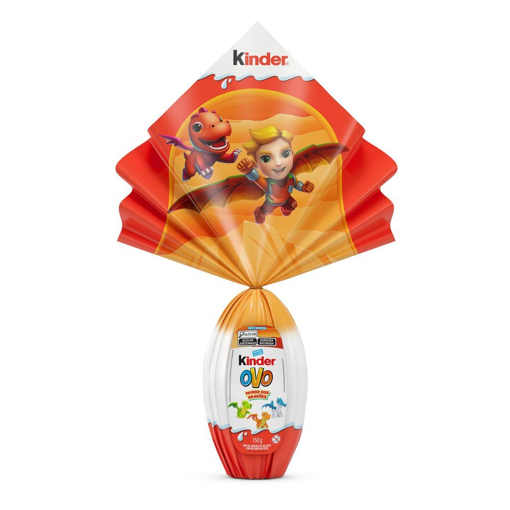Encontraproduto.com.br - Ovo Pascoa Kinder Maxi Azul 150g