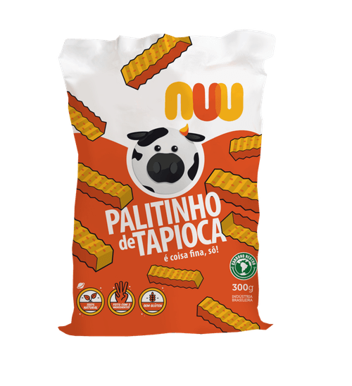 Palitinho de Tapioca Congelado Nuu Pouch 300g