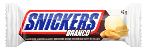 Chocolate Branco Snickers Pacote 42g