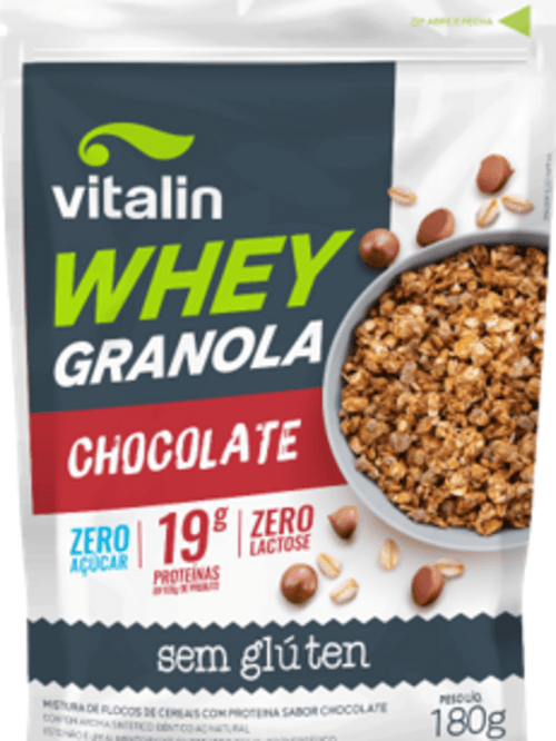 GRANOLA VITALIN WHEY 180G-CHOC ZERO
