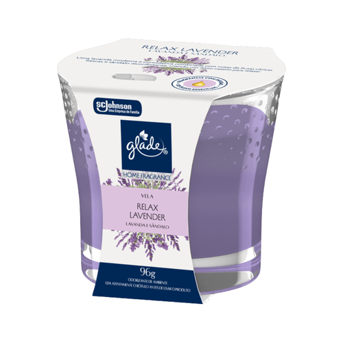 Vela Aromatica Glade lavanda 96g