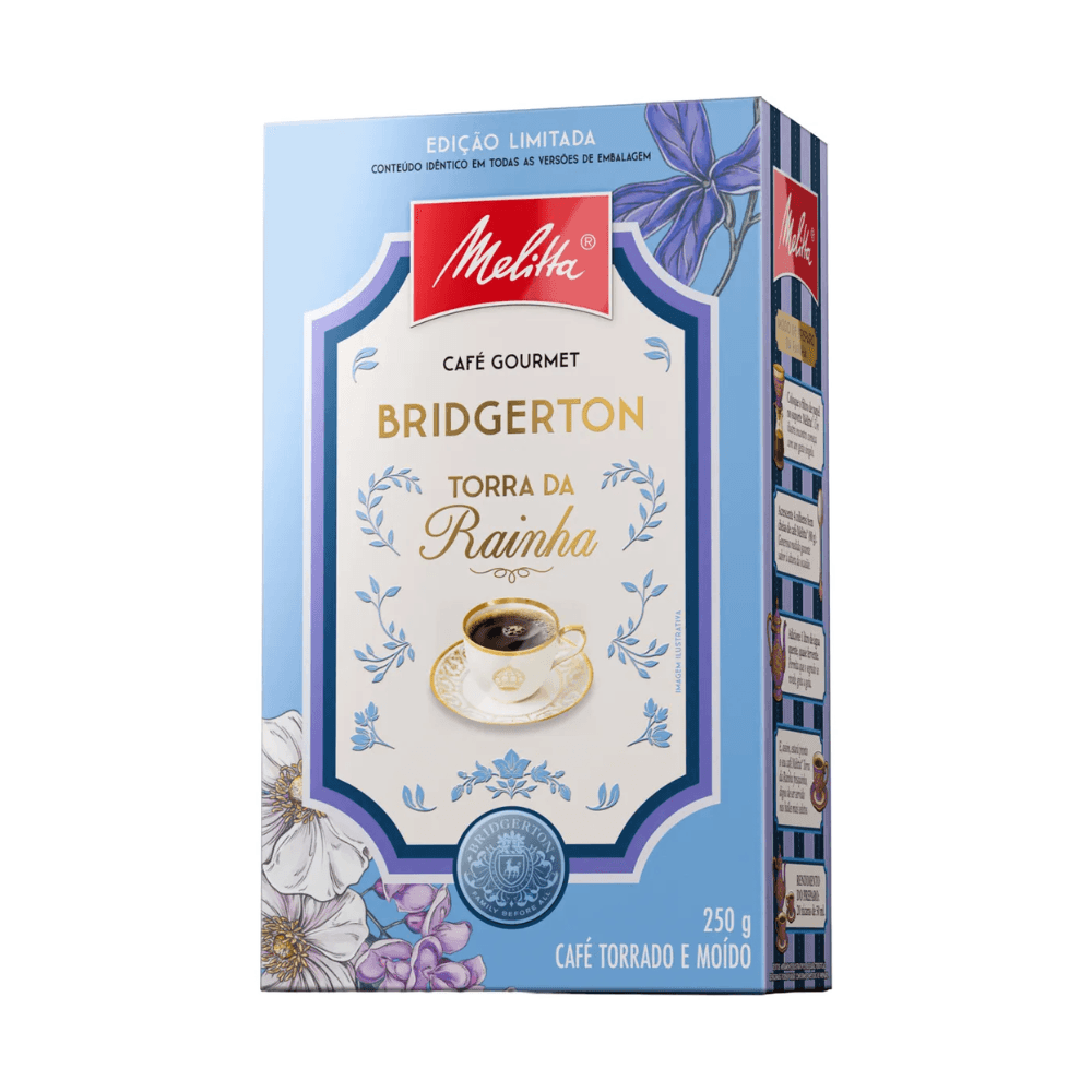 Café Torrado e Moído Gourmet Torra da Rainha Bridgerton Melitta 250g