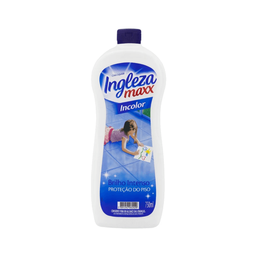 Cera Líquida Extra Brilho Incolor Ingleza Maxx Squeeze 750ml