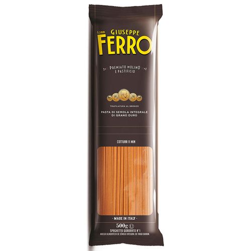 Massa Integral Italiana Giuseppe Ferro Spaghetti N15 500g