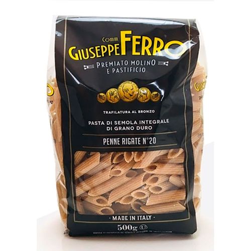 Massa Italiana Integral Giuseppe Ferro Penne Rigate 500g