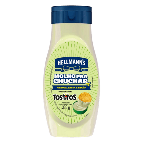 Hellmann’s Molho pra Chuchar sabor Cebola, Salsa e Limão