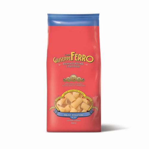 Massa Italiana Giuseppe Ferro Mezzi Rigatoni 500g