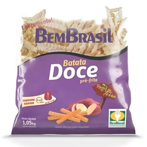 Batata Doce BemBrasil Congelada 1,05kg